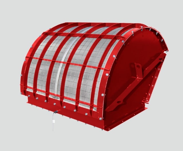 Red flameless explosion vent panel designed to safely arrest flames and relieve pressure during a deflagration